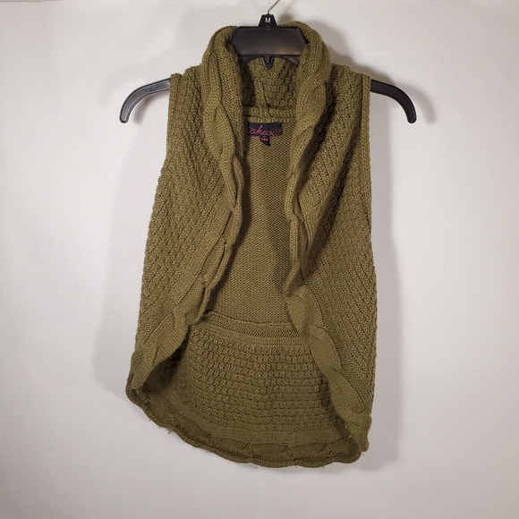 Takeout Women's Sleeveless Open Sweater Vest XS - Picture 5 of 12